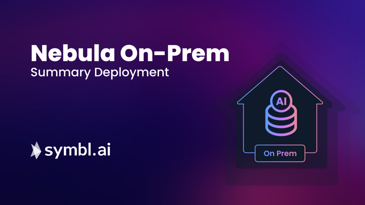 Nebula On-Prem - Summary Deployment
